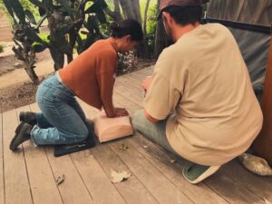 CPR certification classes to The Ecology Center in San Juan Capistrano, California